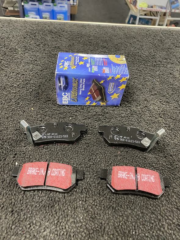 FOR  HONDA INTEGRA 1.8 / ROVER 214 1.4 (1989-1996) EBC REAR BRAKE PADS SET OF 4 