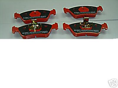 BMW M3 E46 3.2 BRAKE PADS REAR EBC  RED STUFF  