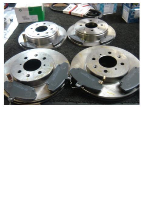 ROVER COUPE TURBO FRONT & REAR BRAKE DISCS & PADS