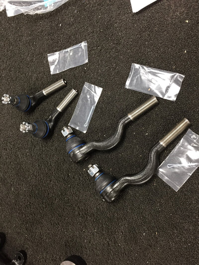 FOR MITSUBISHI L200 DOUBLE CAB 1997-06 TRACK ROD TIE ROD END INNER OUTER SET