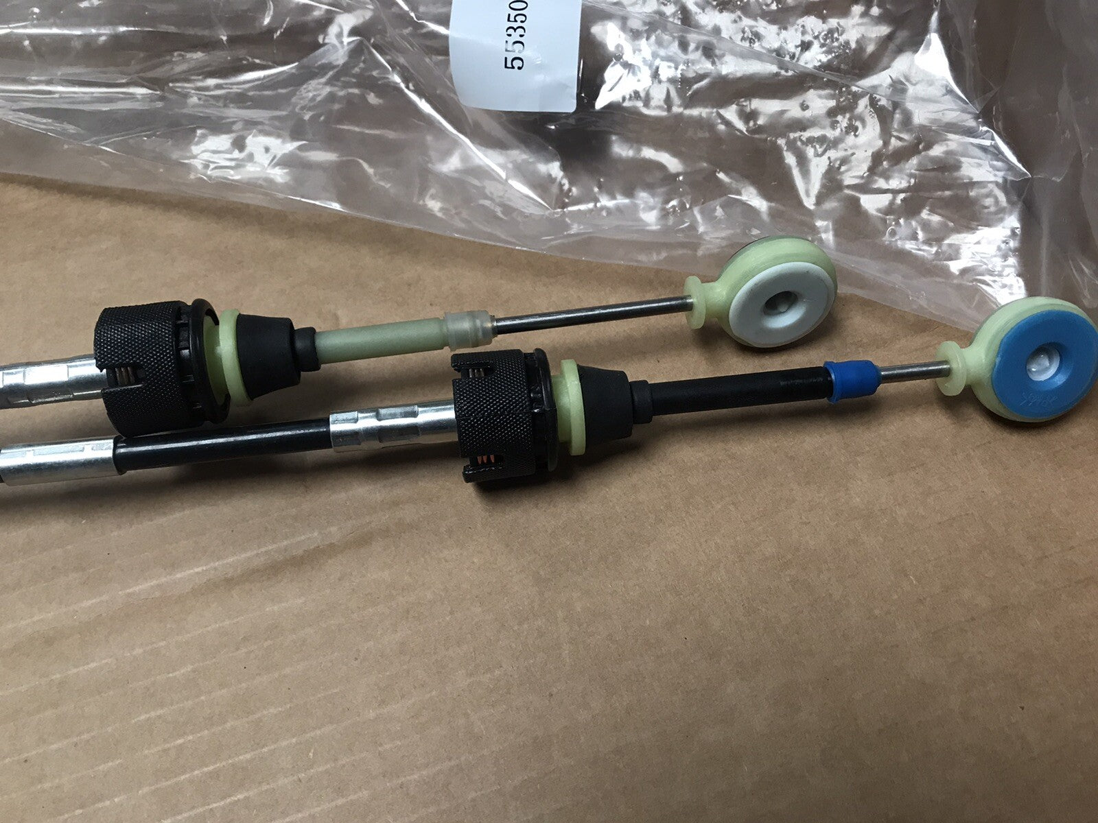 OEM ASTRA H M32 SIX SPEED MANUAL GEAR-SHIFT LINKAGE CABLES IDENT EK 55350266