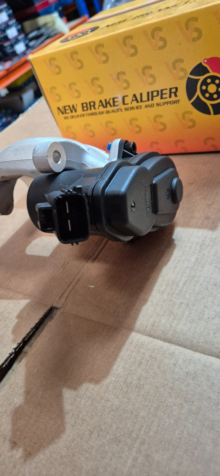 REAR NS LH BRAKE CALIPER+ACTUATOR FITS RENAULT MEGANE SCENIC 1.6 2009 ONWARDS