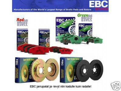 FORD FOCUS RS COSWORTH BRAKE DISCS PADS GROOVED FR RR
