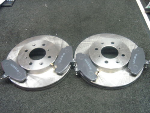 ROVER MG ZR ZS MINTEX VENTED BRAKE DISCS BRAKE PADS