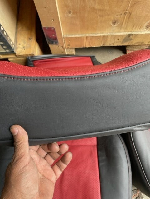 DEFENDER 90 110 ANNIVERSARY TDCI XS  FRONT + REAR FORWARD FACING COVERS+ FOAM