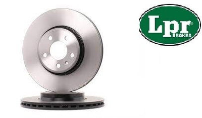 FOR AUDI A5 8F 8T 3.2 07-2012 FRONT VENTED 314MM BRAKE DISC PAIR 