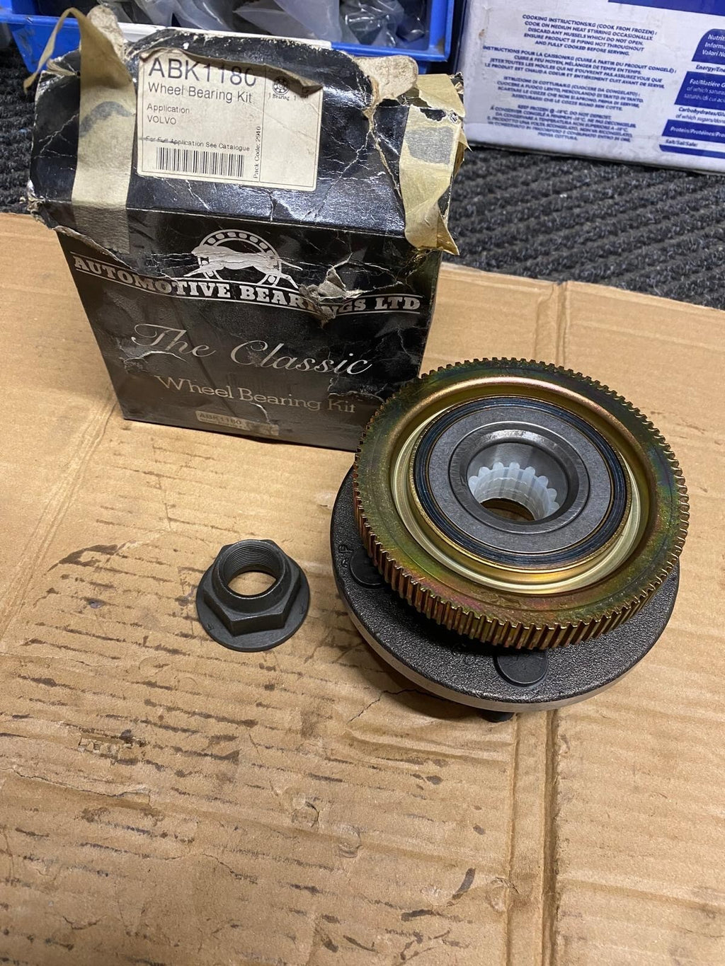 FRONT WHEEL BEARING HUB KIT FITS VOLVO 740 2.4 760 2.3 TURBO