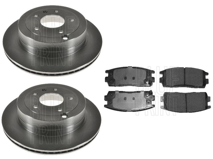 CHEVROLET CAPTVIA  REAR BRAKE DISCS & REAR BRAKE PADS PADS SET BRAND NEW 
