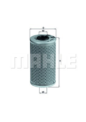 MAHLE OX 103D OIL  FILTER