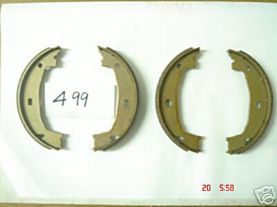 BMW Z3 BRAKE  HANDBRAKE SHOES REAR