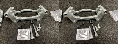 2 FRONT BRAKE CALIPER BRACKET CARRIER AUDI A3 S3 8V TFSI TDI 2012-2020 312M DISC