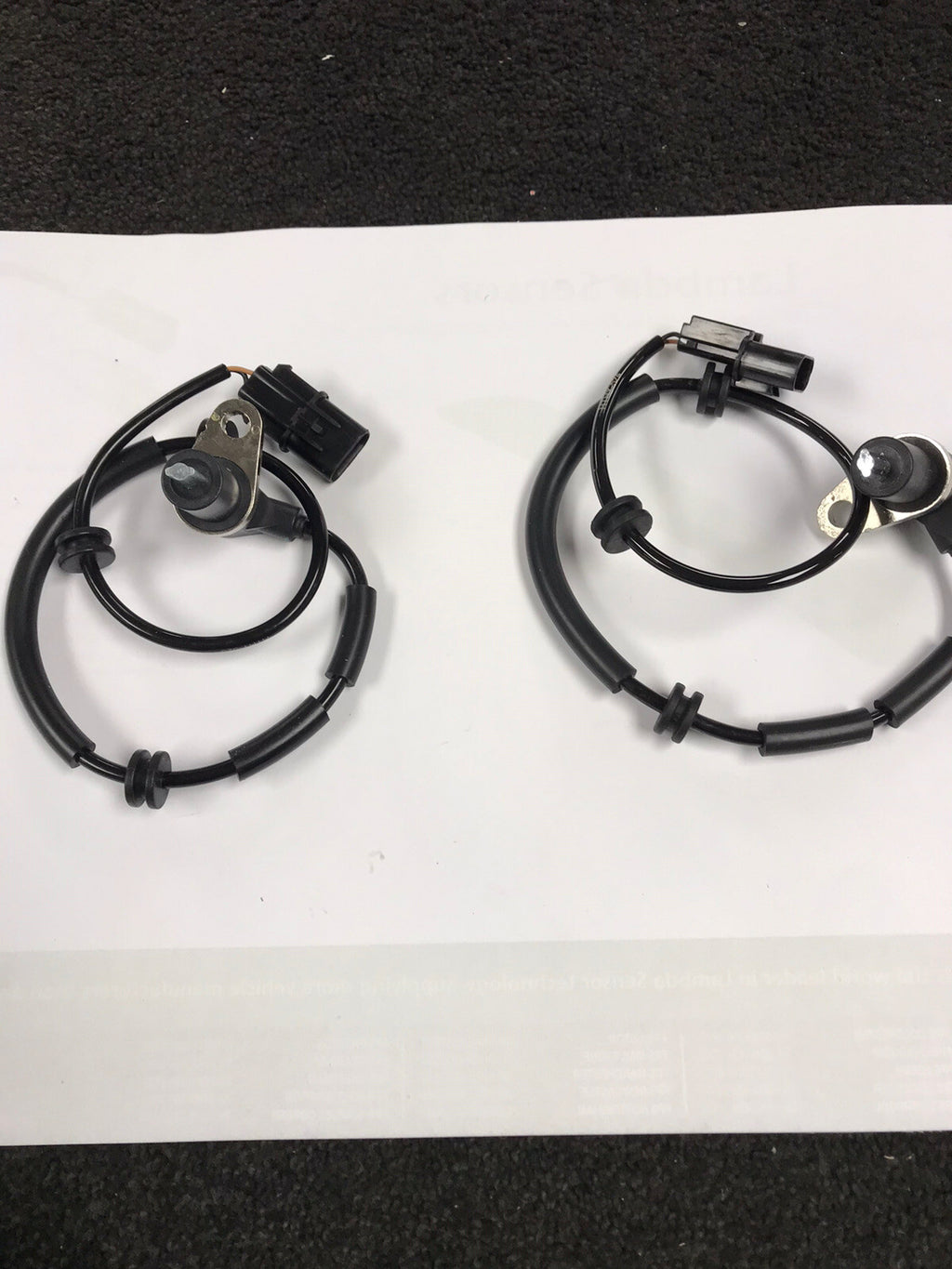 FOR HYUNDAI TRAJET 2.0 CRDi V6 2 FRONT ABS WHEEL SPEED SENSOR LH RH SIDE 