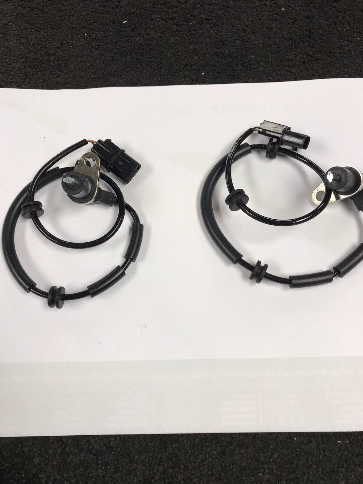 FOR HYUNDAI TRAJET 2.0 CRDi V6 2 FRONT ABS WHEEL SPEED SENSOR LH RH SIDE 