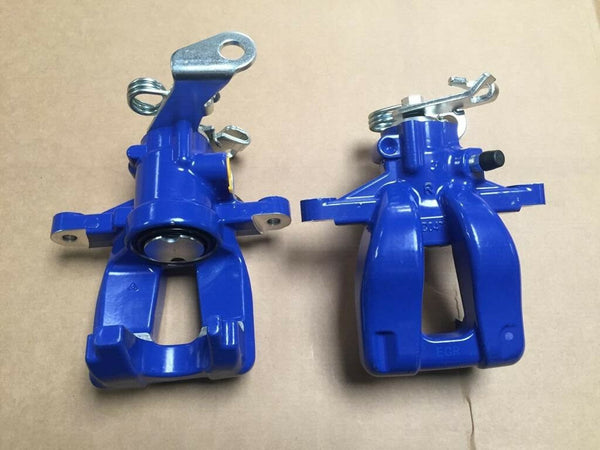 VAUXHALL CORSA D NURBURGRING 2 REAR BRAKE CALIPERS LH RH BLUE COATED