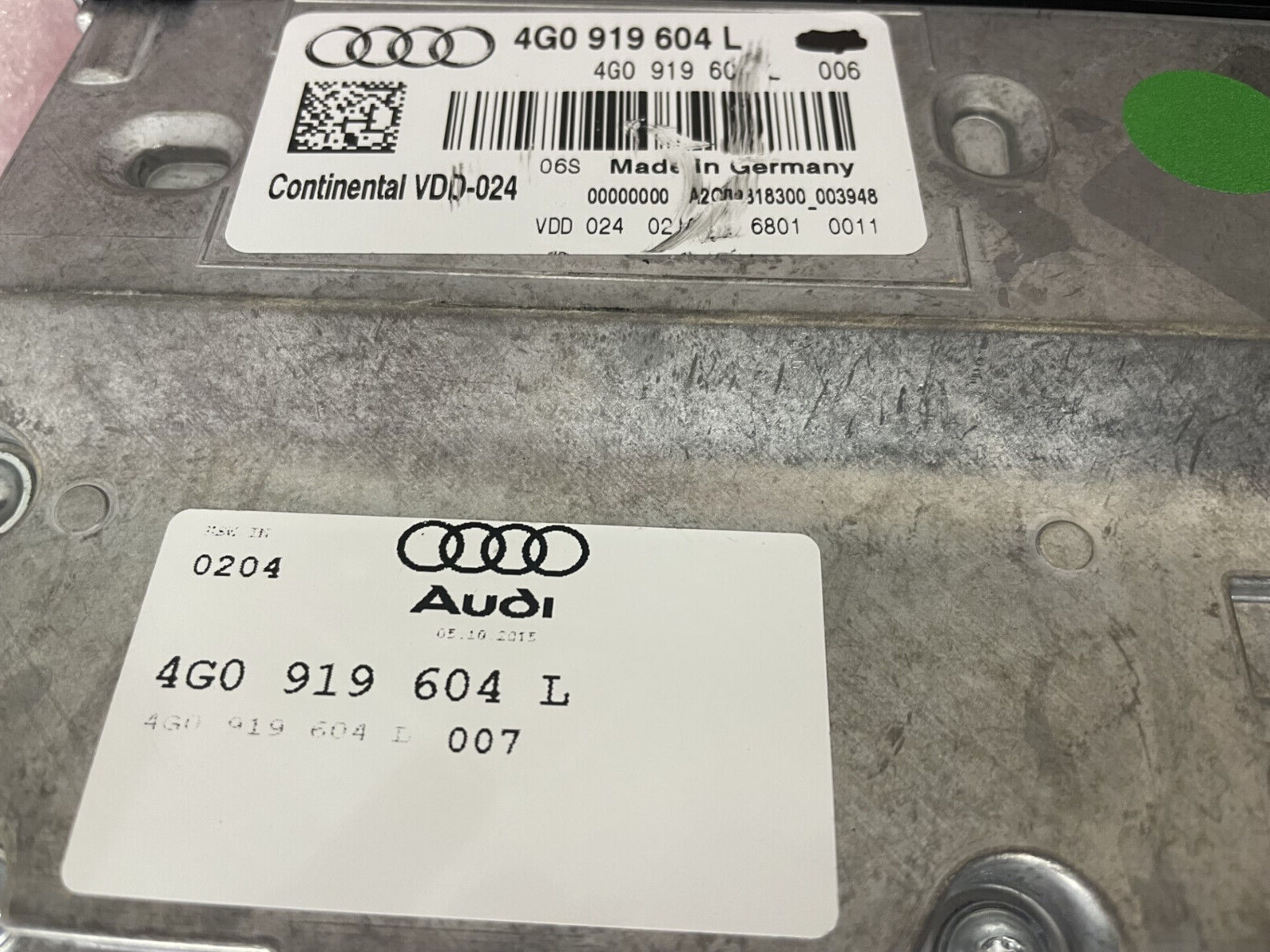AUDI A6 RS6 HEAD UP DISPLAY PROJECTION UNIT 4G0 919 604L *GENUINE NEW