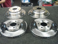 VOLVO S60 S70 S80 V70 FRONT REAR BRAKE DISC & PADS 15"