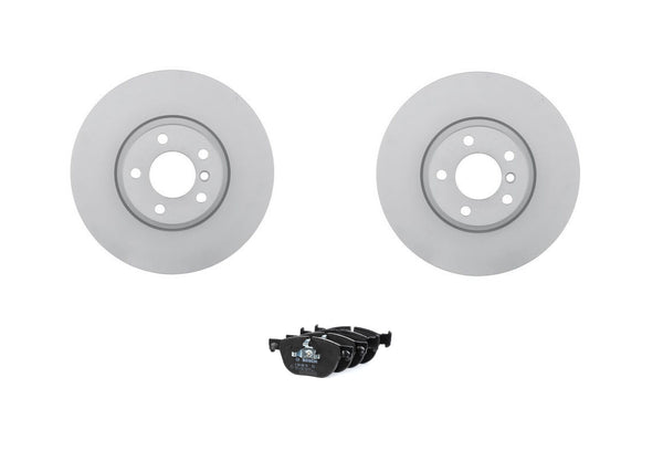 FOR BMW X5 D M SPORT  BRAKE DISC DISCS 348MM ORIGINAL BOSCH  +  PADS FRONT