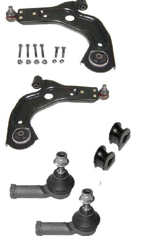 FORD PUMA 1996-2002 2 LOWER WISHBONES ARM BOLTS TRACK ROD END ANTI ROLL BAR BUSH