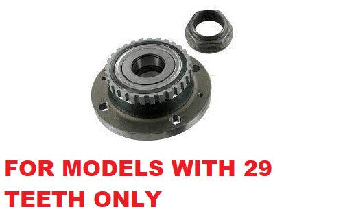 FOR PEUGEOT 406 SALOON ESTATE COUPE 95-98 REAR WHEEL BEARING 29 ABS TEETH