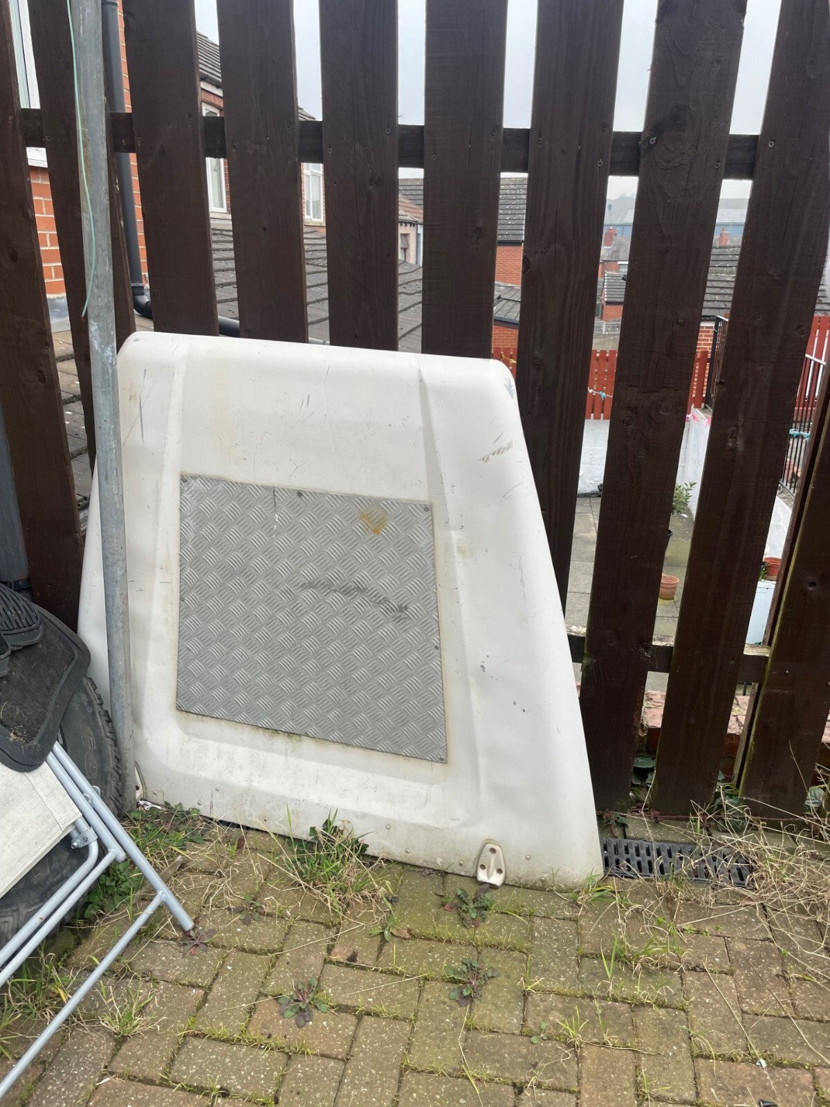 LAND ROVER DEFENDER BONNET - WHTE AS SHOWN COLLECTION-