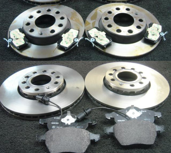 AUDI A4 B6 1.8T 1.9TDI 2.5TDI FSI 2001-07 BRAKE DISC BRAKE PAD FRONT REAR