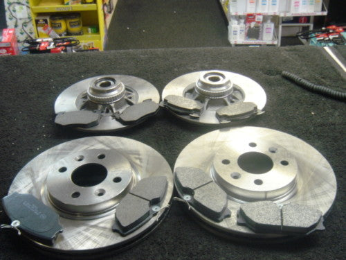 CLIO 172  BRAKE DISCS PADS FRONT REAR ABS BEARINGS