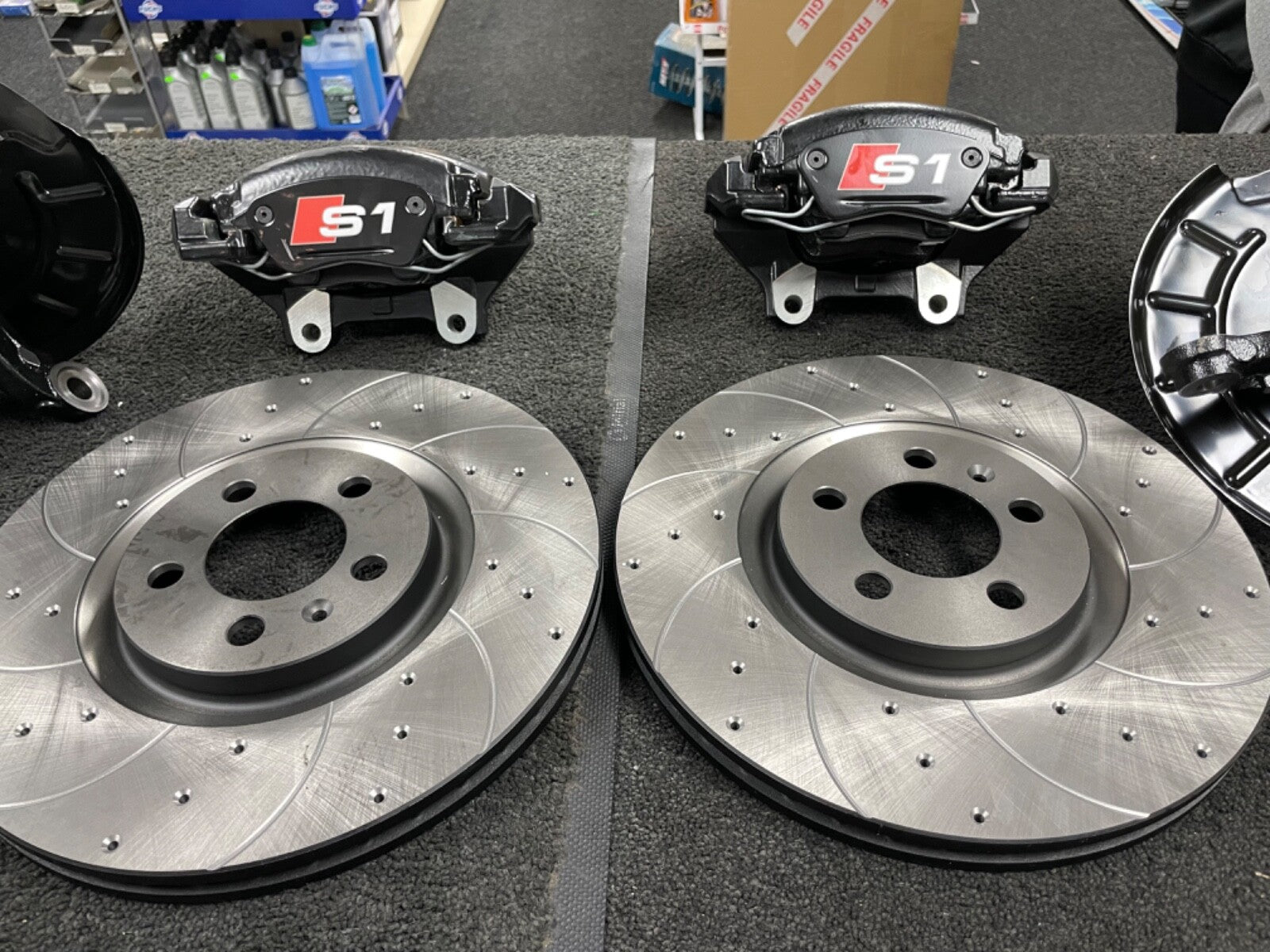 SEAT IBIZA ARONA BIG BRAKE DISC CONVERSION KIT 310MM CALIPER DISC KNUCKLE