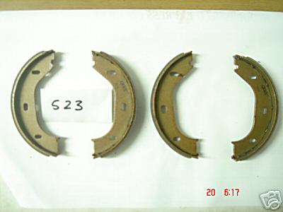 BMW  318 320 E30 7 SER E23 HANDBRAKE SHOES REAR 