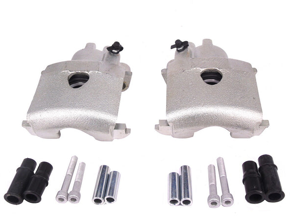 FRONT BRAKE CALIPERS PAIR +BRACKET SLIDER KIT VW GOLF MK2 SCIROCCO SANTANA 12mm