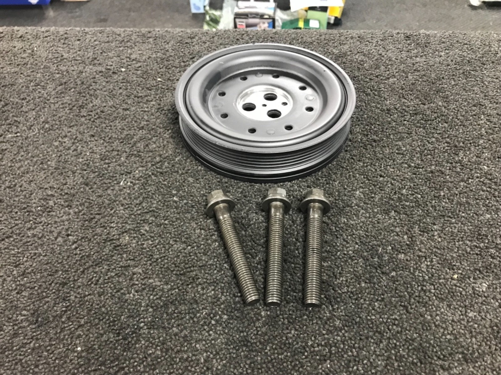 FOR FORD MONDEO MK3 2.0TDDI TDCI CRANKSHAFT PULLEY WITH 3 BOLTS 
