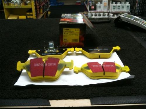 BMW 330 X3 BRAKE PADS EBC YELLOW STUFF DP41552R