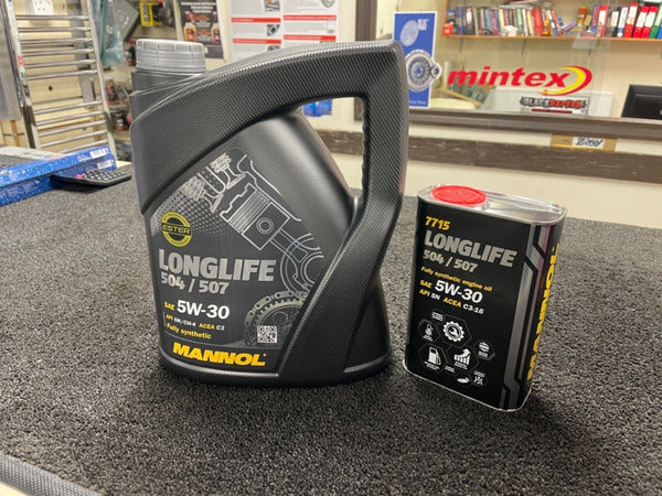 6 lit Fully Synthetic Engine Oil Longlife 3 5w30 LL-04 AUDI VW Bmw 504/507 C3 