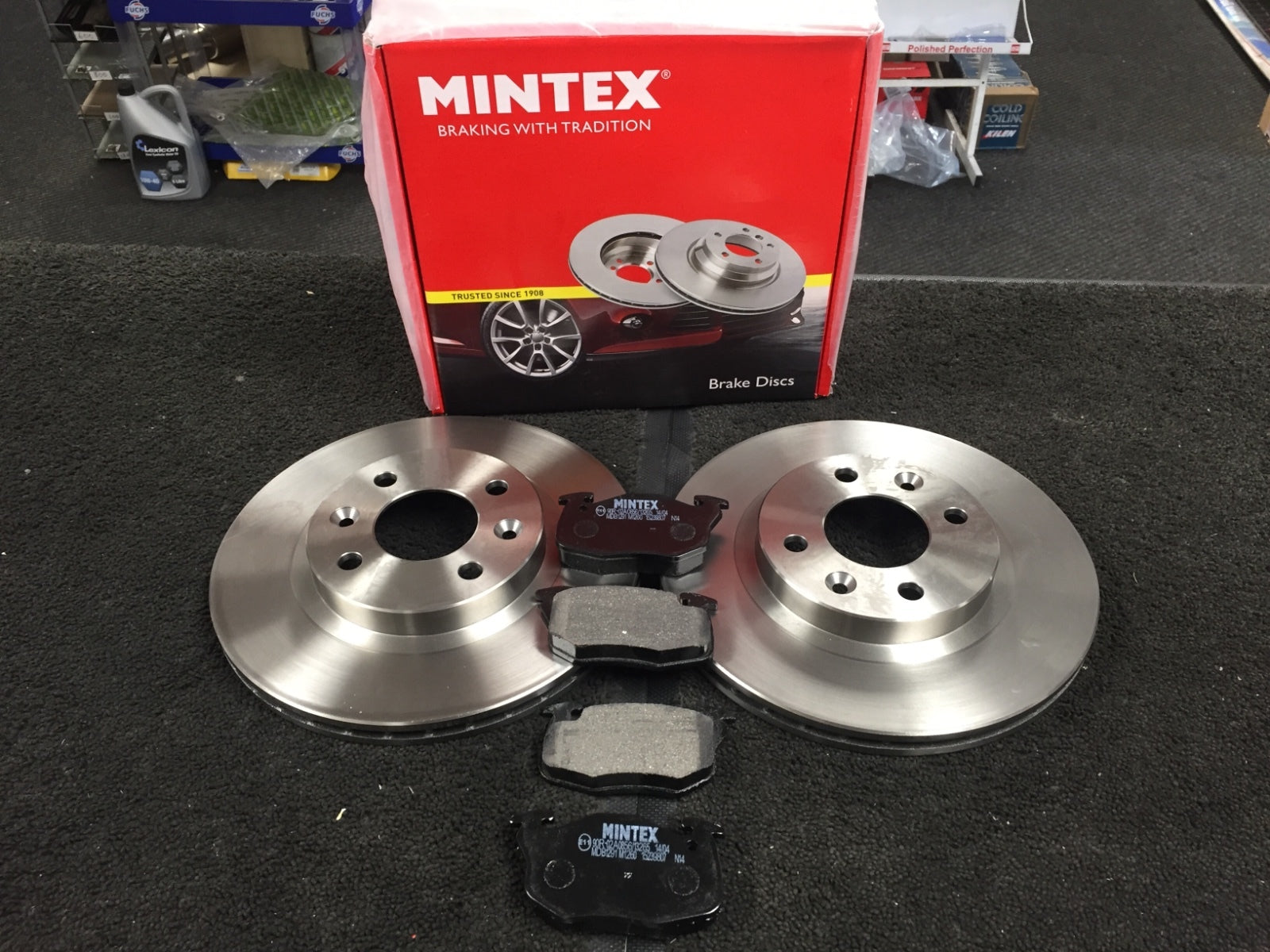 RENAULT 19 16V CLIO MK2 MEGANE FRONT BRAKE DISC VENTED 259M BRAKE PADS BENDIX 