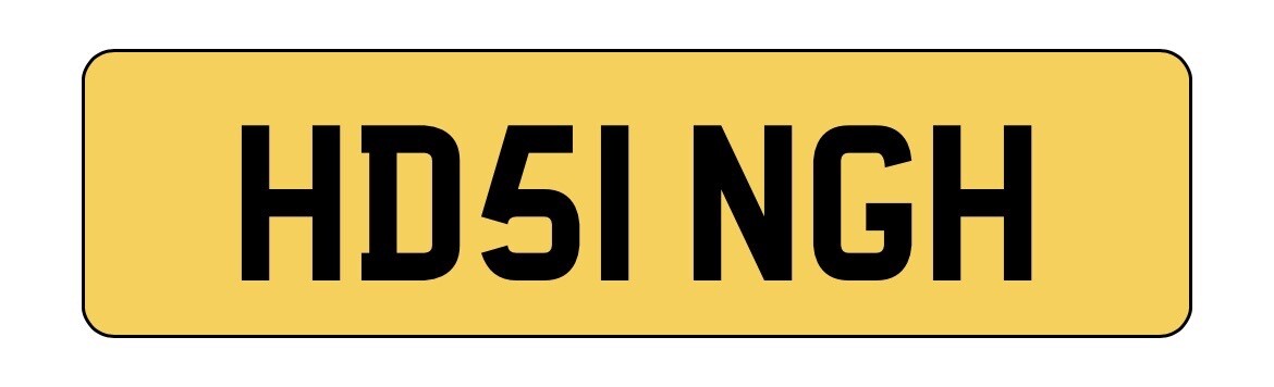 HARJINDER HARDEV HANVIR HARDEEP DARNI PRIVATE REGISTRATION HD 51NGH HD SINGH