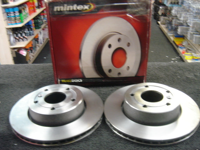 RANGE ROVER 1994-2002 MINTEX FRONT BRAKE DISCS VENTED 297MM 