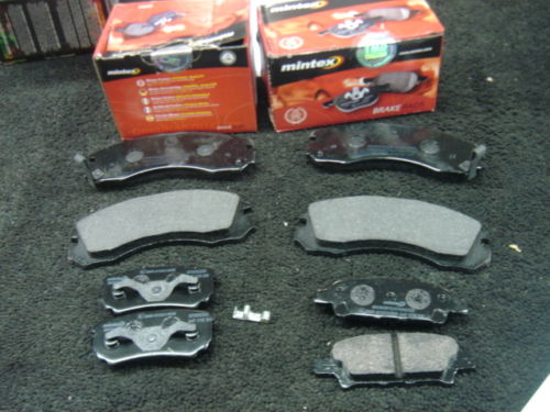 FOR MITSUBISHI OUTLANDER 2.4 MINTEX  FRONT& REAR BRAKE PADS