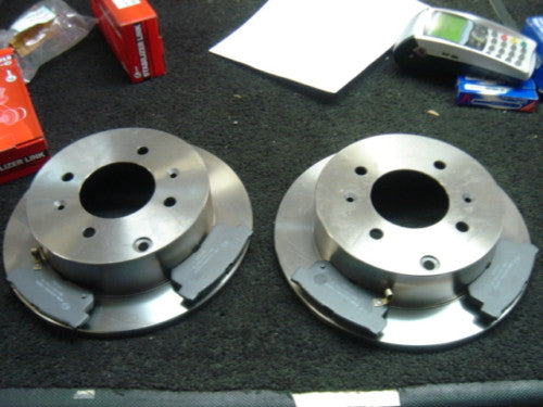 FOR HYUNDAI TUCSON 2.0 2.0 CRDI REAR BRAKE DISC & PADS