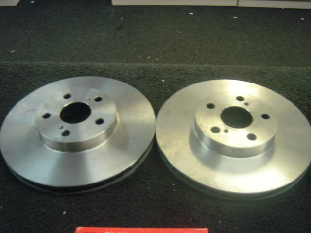 FOR TOYOTA CELICA VVTI 140BHP 2002 ON  BRAKE DISCS FRONT 275MM DIAMETER X2 