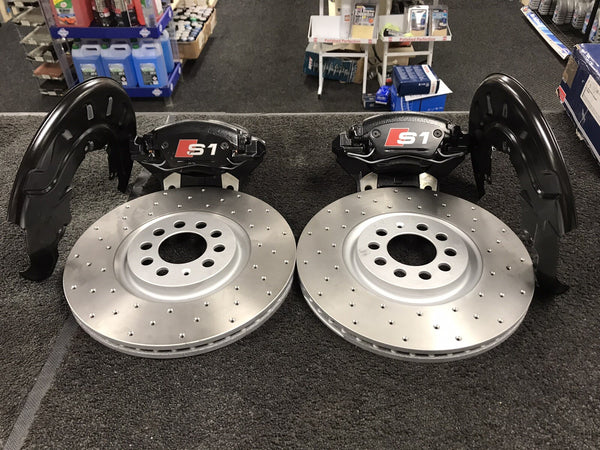 AUDI A1 TFSi 185 S1  PERFORMANCE BRAKE DISC BRAKE PADS CALIPERS  310MM