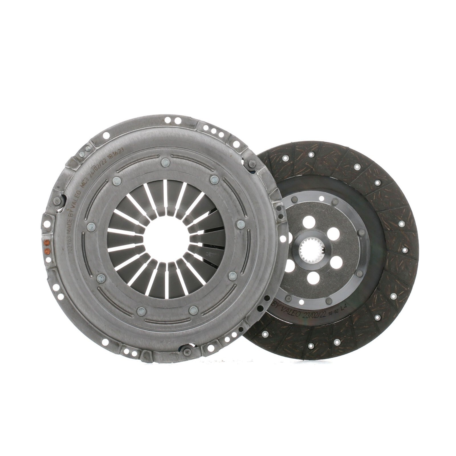 2PCE CLUTCH KIT FOR MEGANE CC SCENIC COUPE TOURER MK3 MK4 1.2TCE