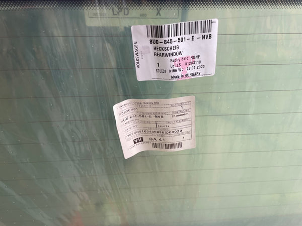 AUDI Q3 RSQ3 2012-2018 REAR TAILGATE GLASS SCREEN 8U0845501ENVB GENUINE NEW