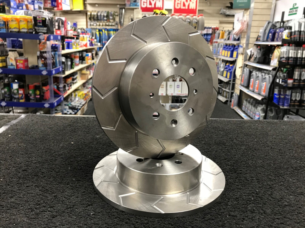 ROVER MG ZR 160 ZS 180 REAR GROOVED BRAKE DISC 260MM DIAMETER 260x100