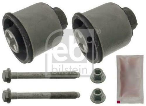 VW GOLF MK4 AUDI A3 VW BORA FABIA OCTAVIA REAR AXLE BEAM BUSH MODIFIED + BOLTS