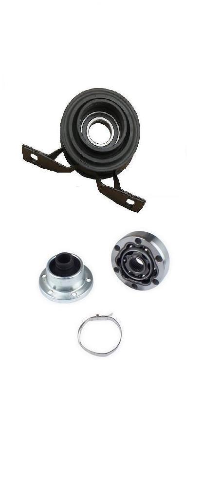 LAND ROVER DISCOVERY 3 TDV6 HSE S REAR PROPSHAFT SUPPORT BEARING CV JOINT &BOOT