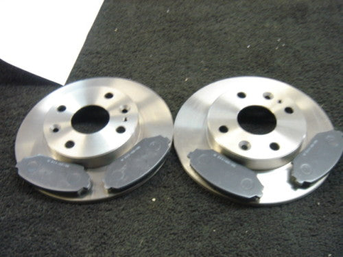 FOR TOYOTA  COROLLA  1.3 1.4 1.6 2.0D BRAKE DISCS & PADS  F