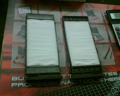 FOR NISSAN ALMERA 1.4 1.6 2.0D 2.0GTI CABIN FILTERS PAIR