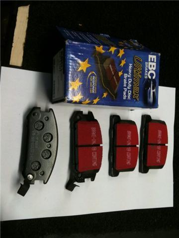 FOR TOYOTA MR2 GT TURBO 9092  EBC REAR BRAKE PADS ULTIMAX