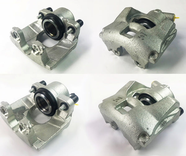 2 FRONT BRAKE CALIPERS NEW FREELANDER MK2 2.2 TD4 ED4 3.2 2006-15 300MM DISC