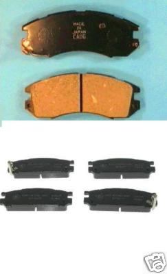 FOR SUBARU IMPREZA FORESTER LEGACY FRONT & REAR BRAKE PADS