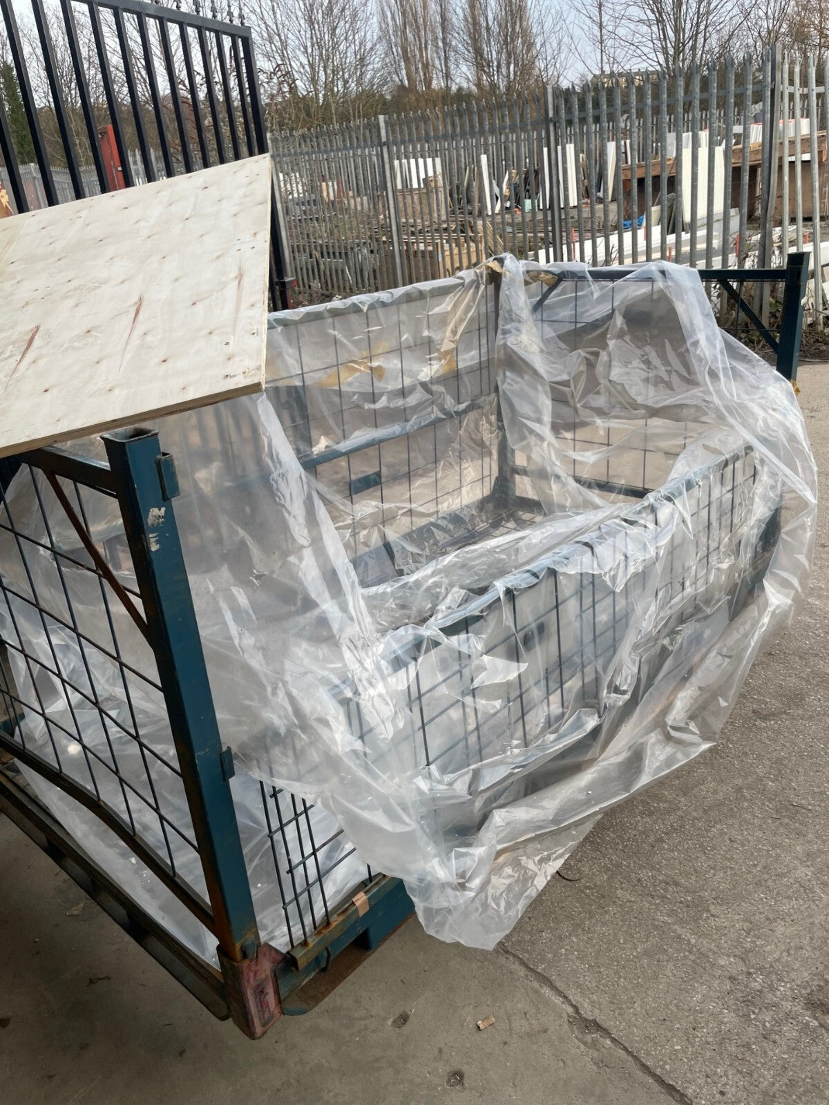 INDUSTRIAL HEAVY DUTY PALLET FORKLIFT CAGE STILLAGE TRANSPORT STORAGE 2280X1050